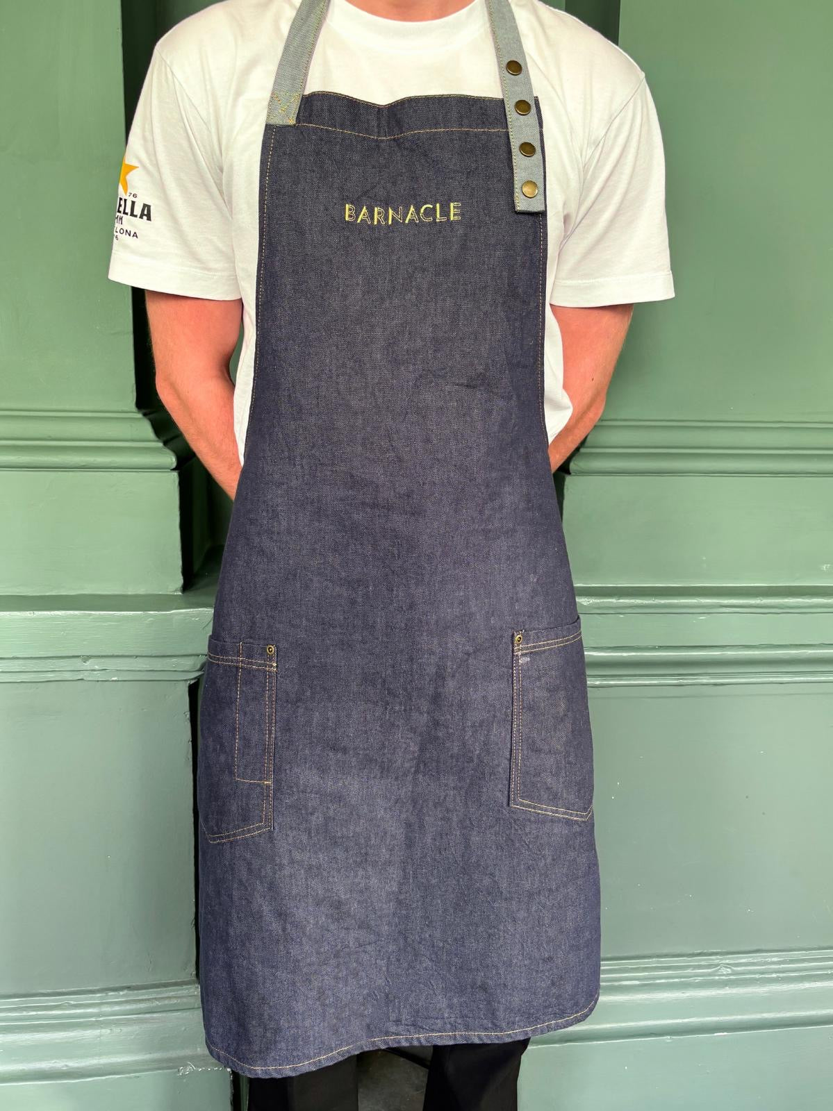 Barnacle Embroidered Apron